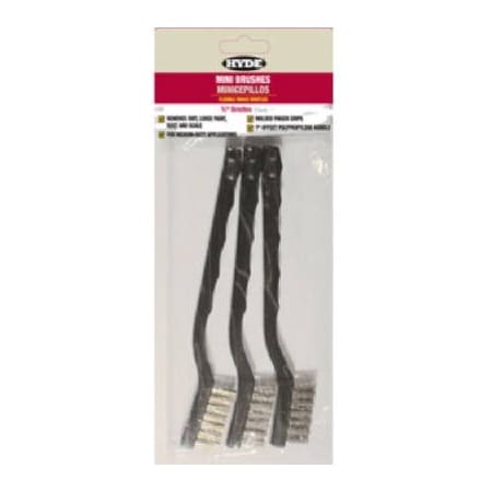 Hyde 3PK BRS Mini Brush 46630